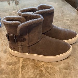 Ugg Aika Grey Booties size 7.5